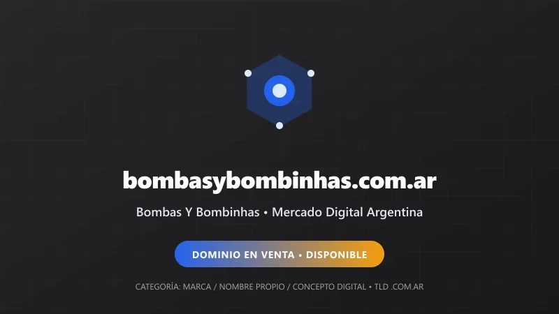 Identidad gráfica y activo digital para Bombas Y Bombinhas en Argentina
